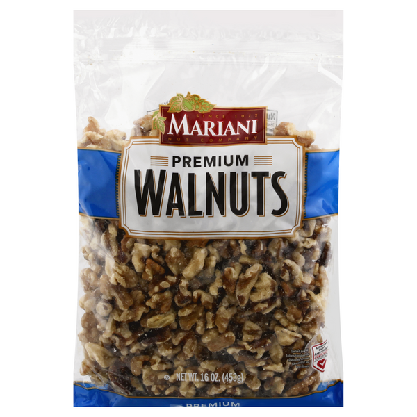 slide 1 of 1, Mariani Shelled Walnuts, 16 oz