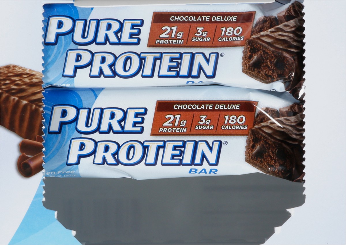 slide 4 of 14, Pure Protein Chocolate Deluxe Protein Bars Pack 6 - 1.76 oz Bars, 6 ct; 1.76 oz