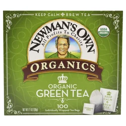 Newman's Own Organic Green Tea - 100 ct