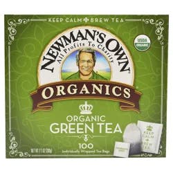 Newman's Own Organic Green Tea - 100 ct