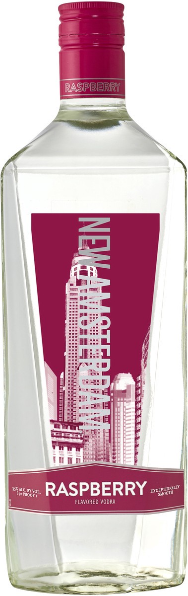 slide 2 of 3, New Amsterdam Raspberry Vodka, 1.75 liter