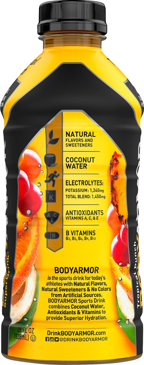 slide 7 of 7, BODYARMOR Tropical Punch - 28 oz, 28 fl oz