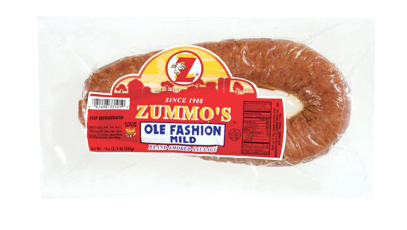 slide 1 of 1, Zummo's Ole Fashion Sausage Mild, 12 oz