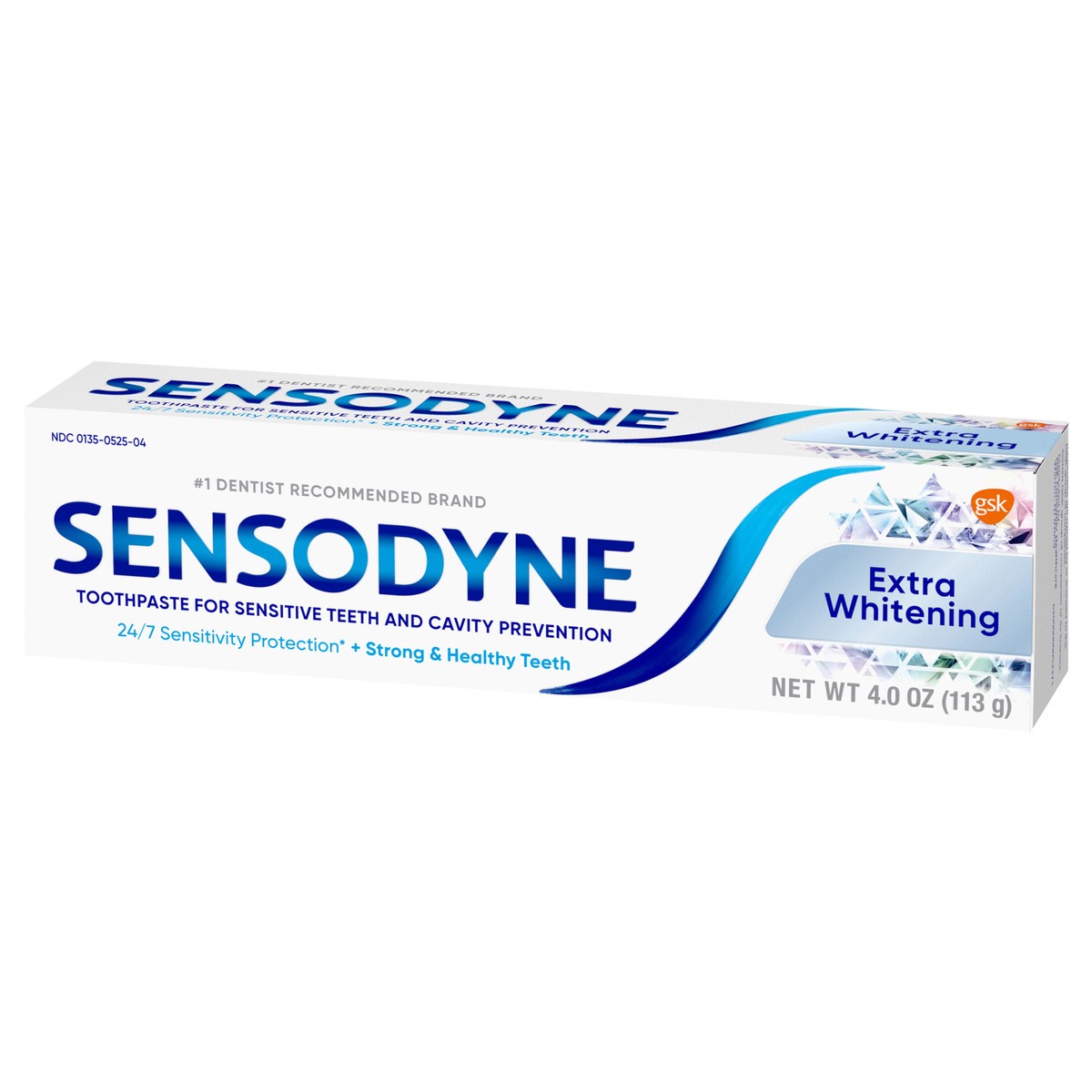 slide 6 of 9, Sensodyne Extra Whitening Sensitive Teeth Whitening Toothpaste - 4 Ounces, 4 oz