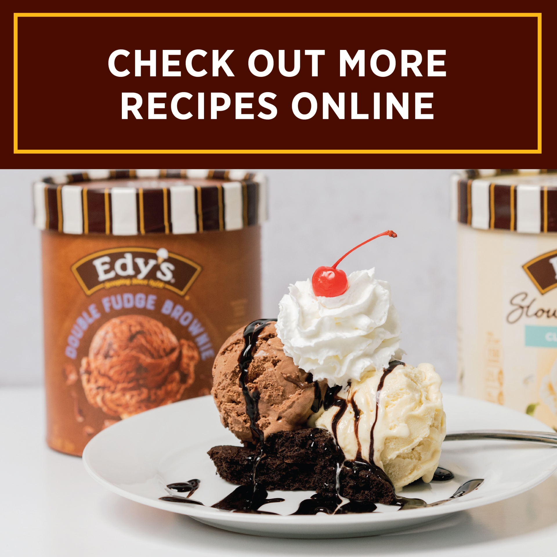 Edy's Double Fudge Brownie Ice Cream 1.5 qt Shipt