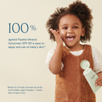 slide 3 of 27, Pipette Baby Baby Spf 50 Broad Mineral Sunscreen, 1 ct
