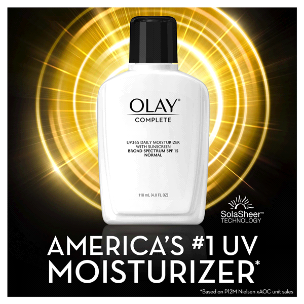 slide 22 of 29, Olay Complete Lotion Moisturizer with SPF 15 Normal, 4.0 fl oz, 4 fl oz