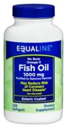 Equaline Fish Oil 1000mg Ent