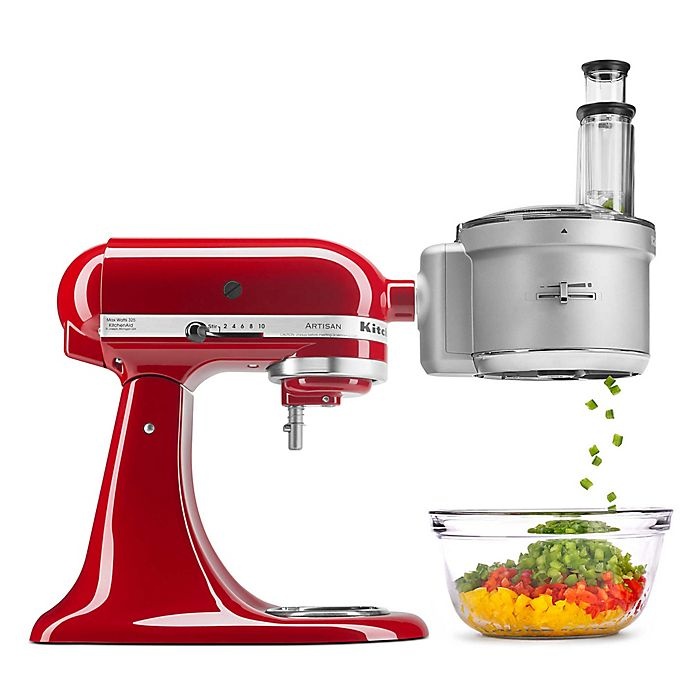 slide 1 of 1, KitchenAid Food Processor with Commercial Style Dicing Kit Stand Mixer Attachment, 1 ct