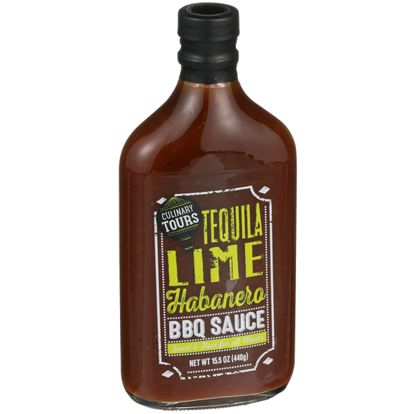 slide 1 of 1, Culinary Tours Tequila Lime Habanero Bbq Sauce, 15.5 oz