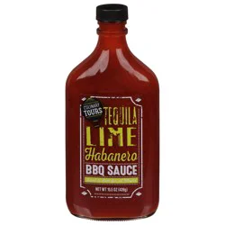 Culinary Tours Tequila Lime Habanero BBQ Sauce 15.5 oz