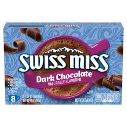 Swiss Miss Dark Chocolate Hot Cocoa Mix - 8ct