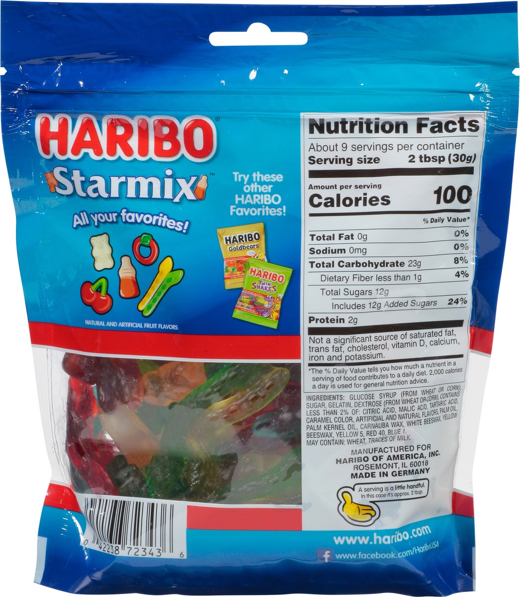 slide 3 of 9, Haribo Starmix Gummi Candy - 9 oz, 9 oz