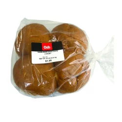 Jerry's White 4 Ct Hamburger Buns