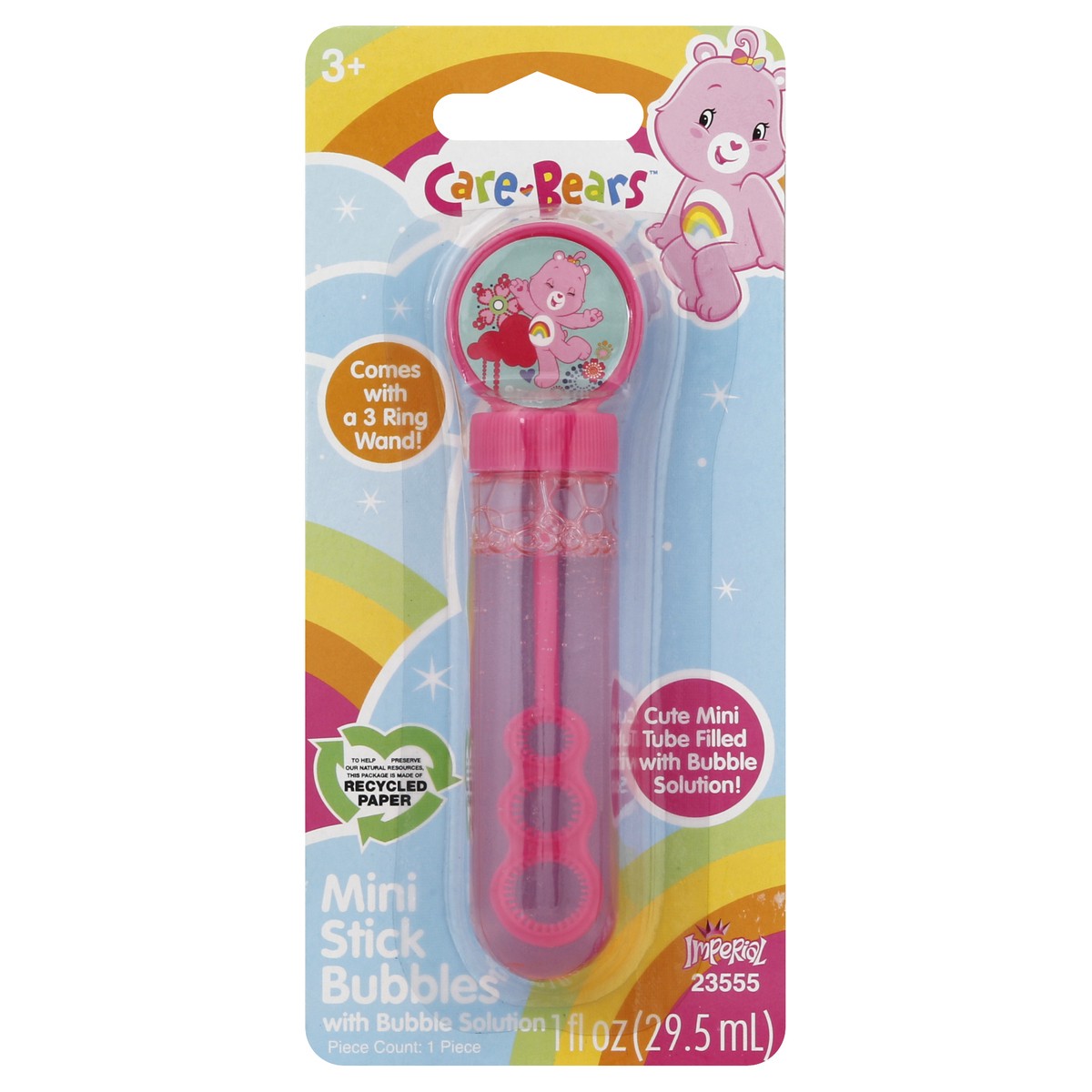 slide 2 of 2, Care Bears Stick Bubbles 1 oz, 1 oz