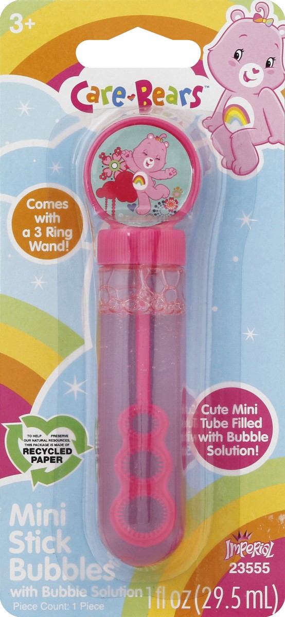 slide 1 of 2, Care Bears Stick Bubbles 1 oz, 1 oz