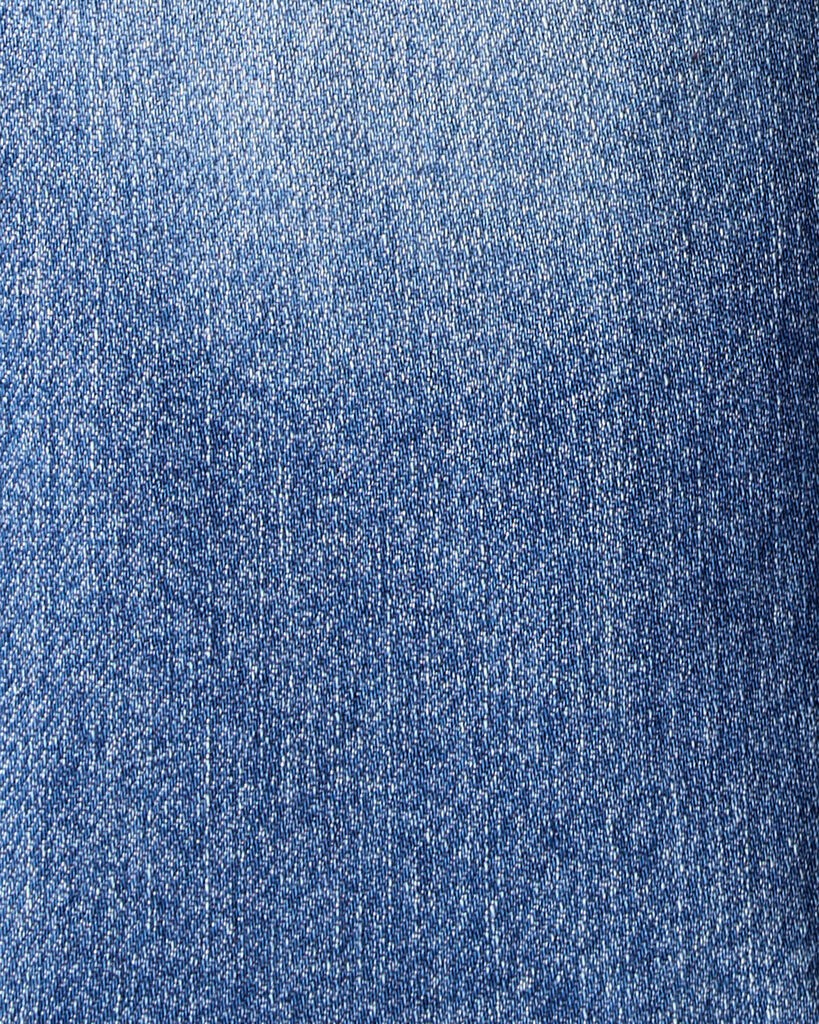 slide 2 of 4, Carter's Baby Girl Heart Pocket Barrel Jeans - Blue Blue 24M, 1 ct