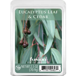 Fusion Eucalyptus Leaf & Cedar Scented Wax Cubes