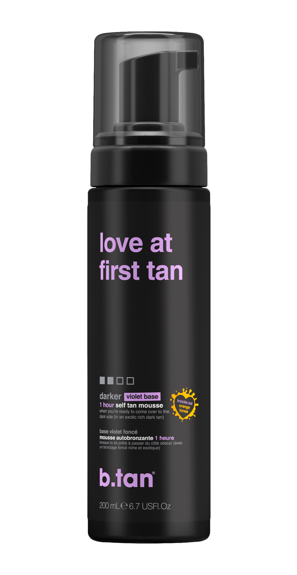 slide 1 of 1, b.tan Love at First Tan Tan Mousse, 6.7 fl oz