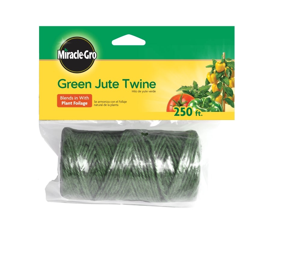 slide 1 of 1, Miracle-Gro Jute Twine, 250 ft