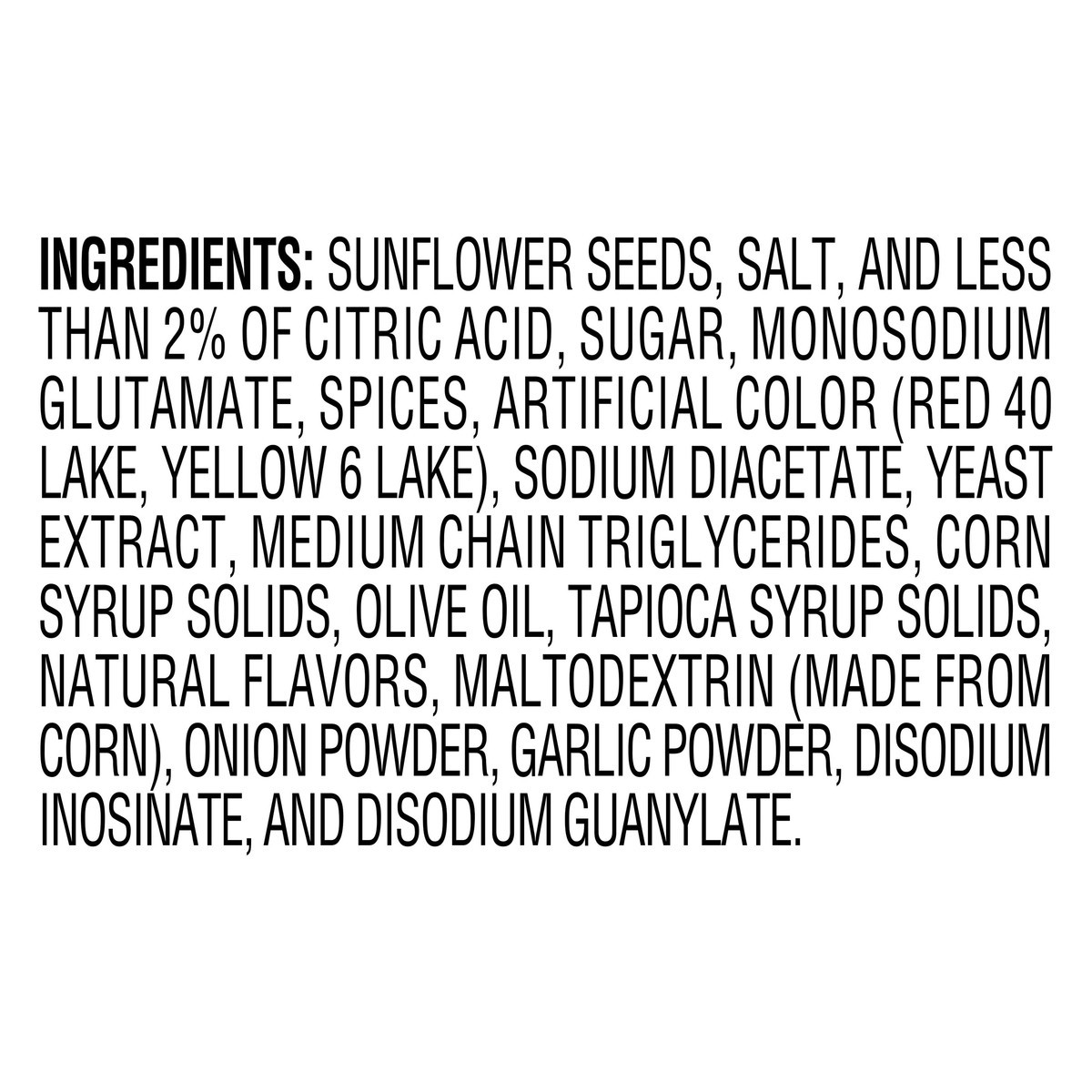 slide 6 of 7, Spitz Sunflower Seeds Flamin' Hot Limon 2 Oz, 2 oz