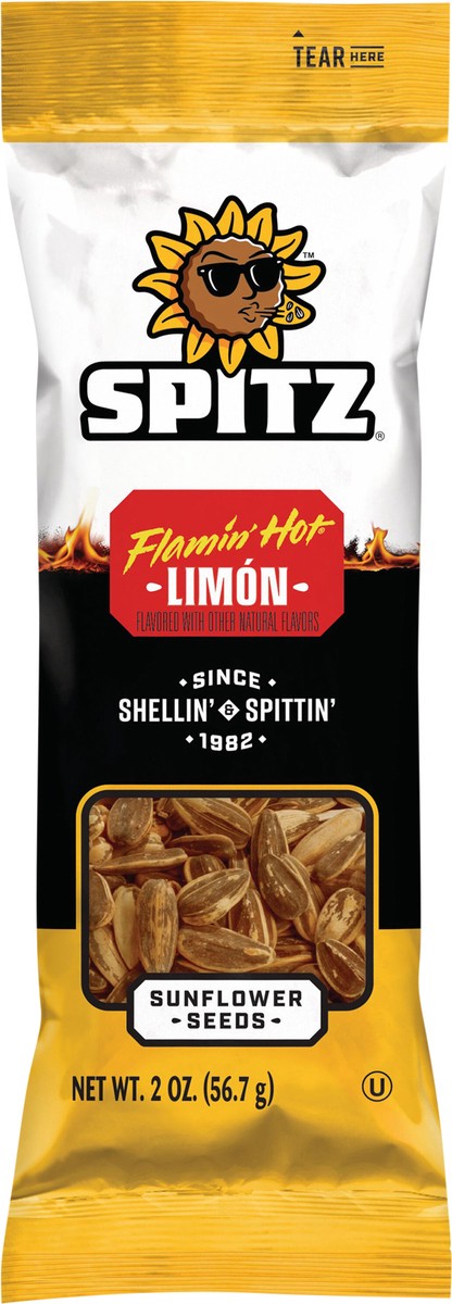 slide 3 of 7, Spitz Sunflower Seeds Flamin' Hot Limon 2 Oz, 2 oz