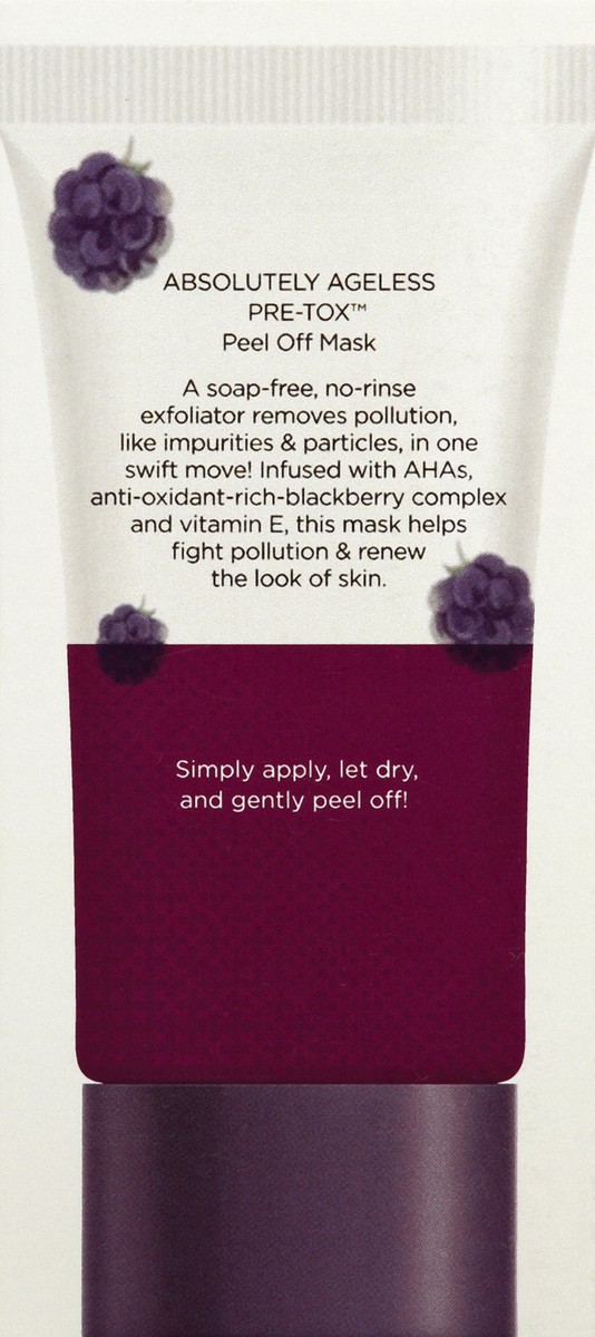 slide 6 of 6, Aveeno Absolutely Ageless Pre-Tox Peel Off Antioxidant Face Mask with Alpha Hydroxy Acids, Vitamin E & Blackberry Complex, Non-Comedogenic, Paraben- & Phthalate-Free, 2.0 oz, 2 oz