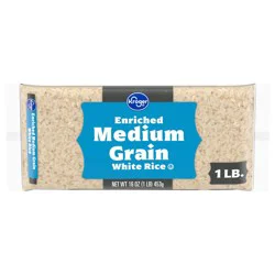 Kroger Enriched Medium Grain Rice