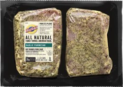 Hatfield Dry Rubbed Garlic Parmesan Pork Chop 8 ea