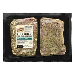 Hatfield Dry Rubbed Garlic Parmesan Pork Chop 8 ea