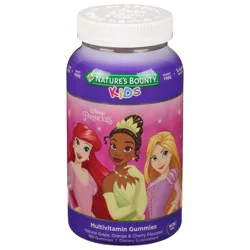Nature's Bounty Kids Natural Grape, Orange & Cherry Flavored Multivitamin Gummies 180 ea