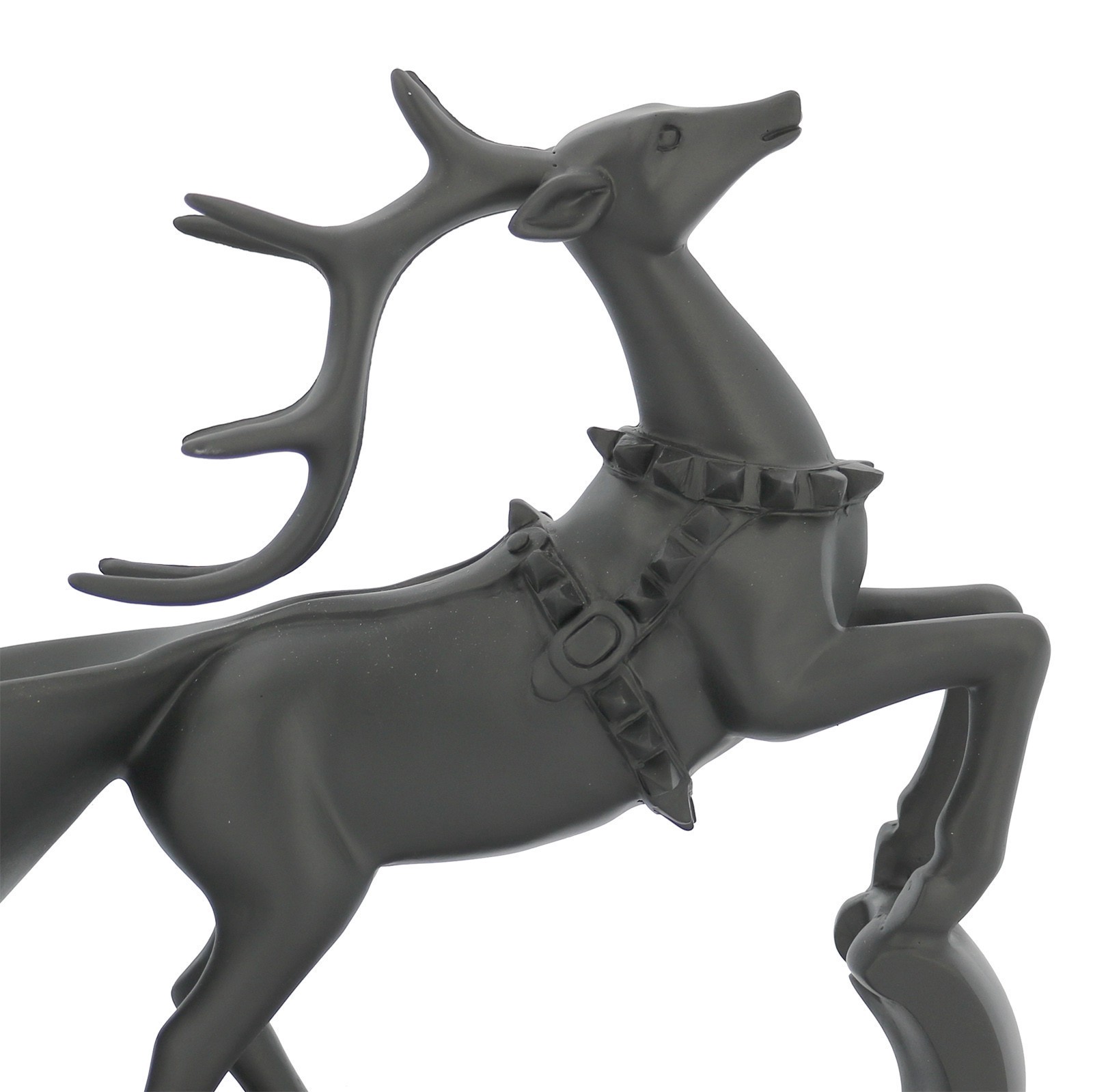 slide 2 of 4, 12.25" Deer Sled Decorative Holder By Ashland, 12.25 in x 4.38 in x 8.75 in