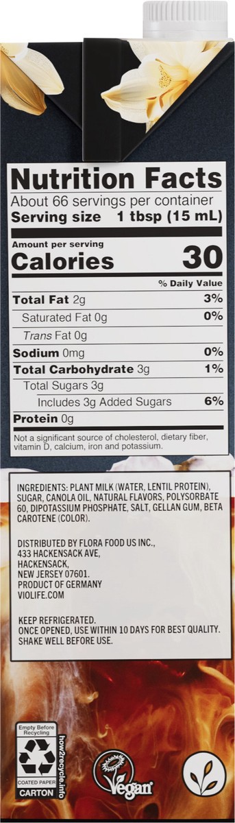 slide 4 of 12, Violife Vanilla Creamer - 33.8 oz, 33.8 oz