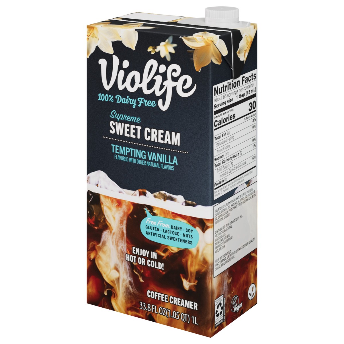 slide 5 of 12, Violife Vanilla Creamer - 33.8 oz, 33.8 oz