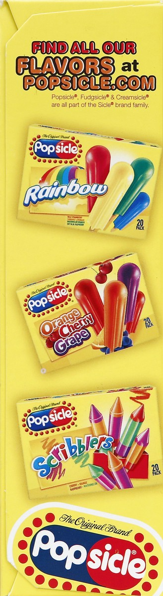 slide 2 of 6, Popsicle Ice Pops 12 ea, 12 ct