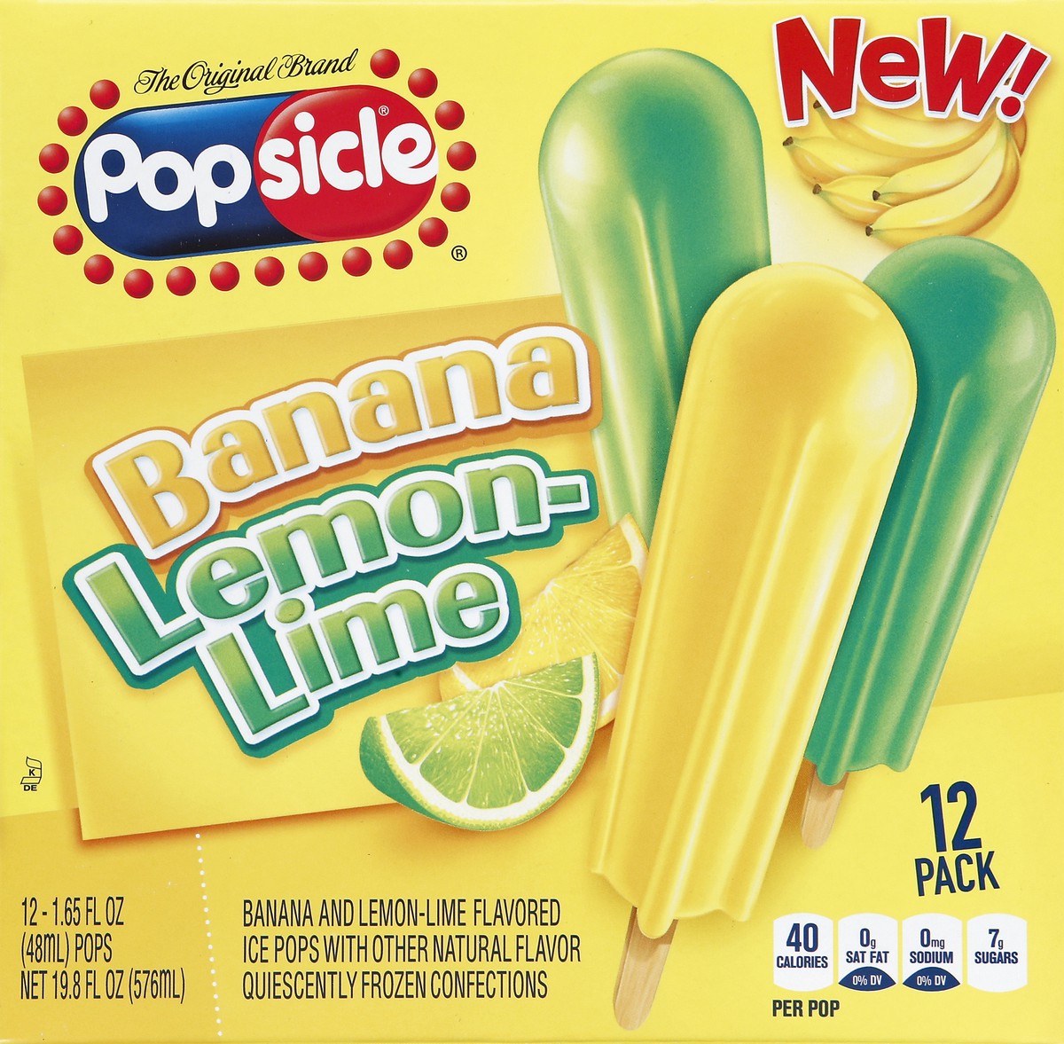 slide 4 of 6, Popsicle Ice Pops 12 ea, 12 ct