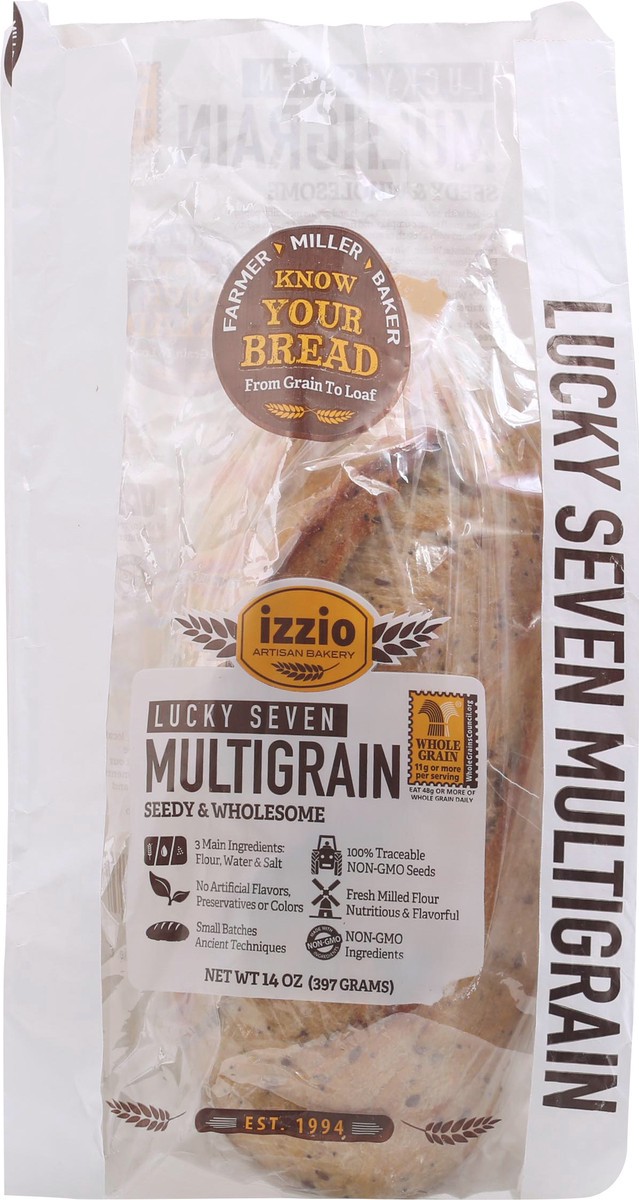 slide 6 of 11, Izzio Iz Mltigrain, 14 oz