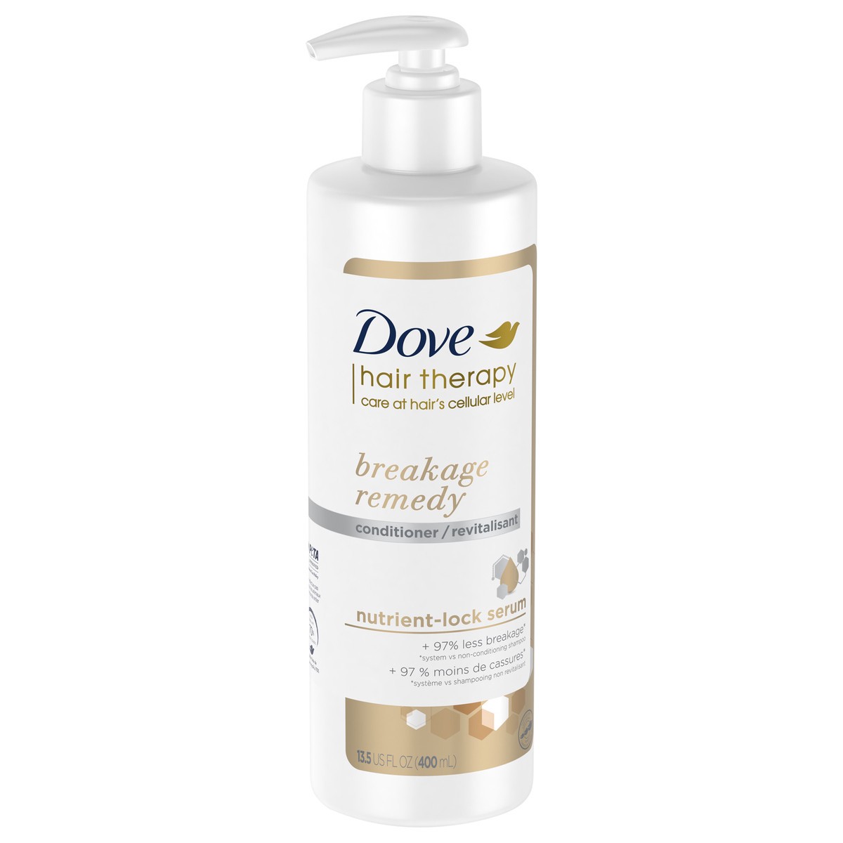 slide 2 of 9, Dove Conditioner Breakage Remedy, 13.5 oz