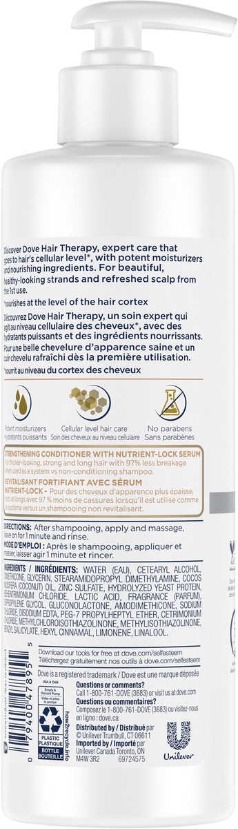 slide 8 of 9, Dove Conditioner Breakage Remedy, 13.5 oz