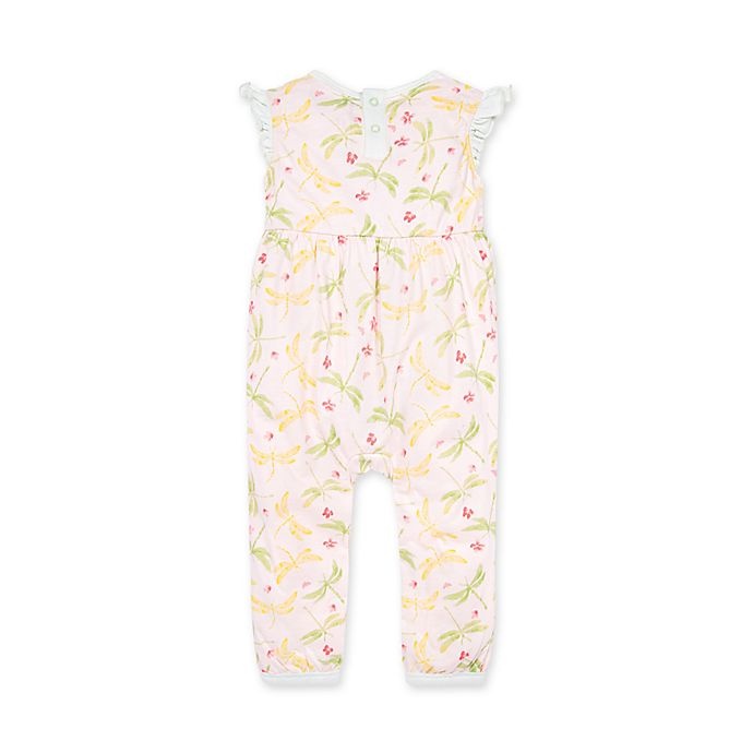 slide 2 of 2, Burt's Bees Baby Dragonfly Life Sleeveless Jumpsuit - Pink, 1 ct