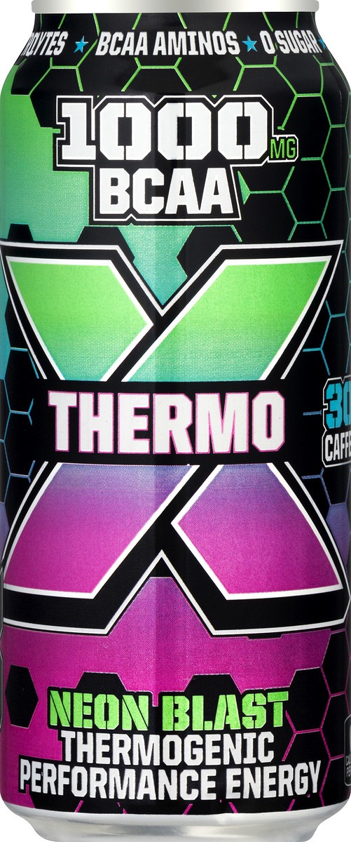 slide 7 of 11, Rockstar Thermo Neon Blast Energy Drink, 16 oz