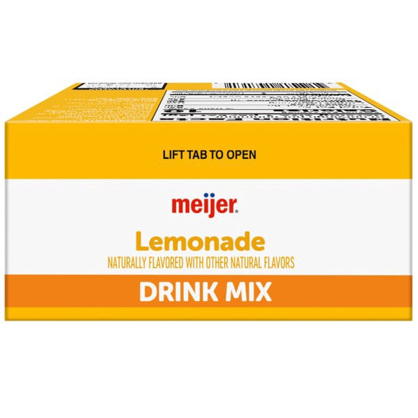 slide 16 of 29, Meijer Lemonade Drink Mix, 10 Pouches, 1.4 OZ    