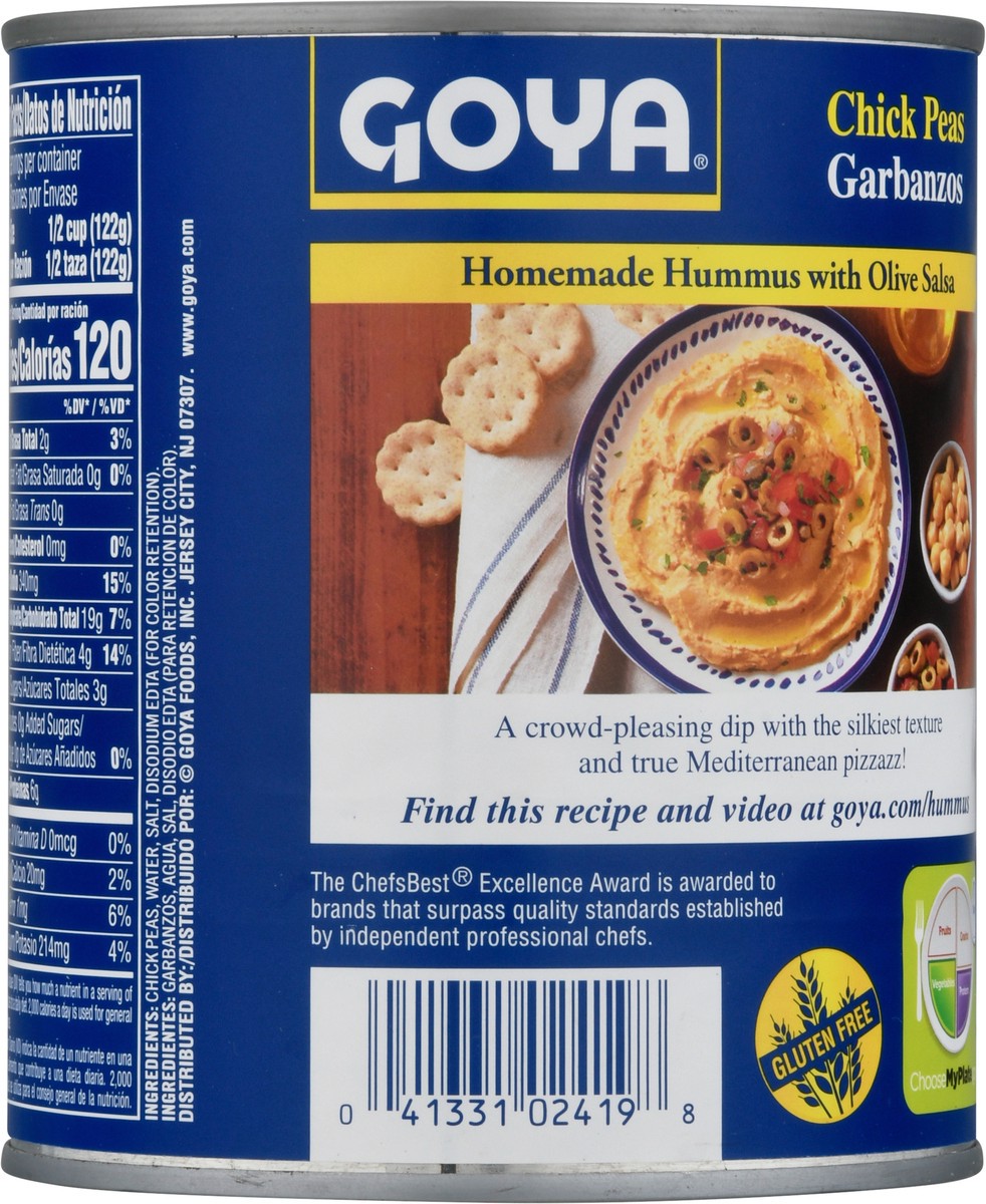 slide 6 of 13, Goya Chick Peas, 29 oz