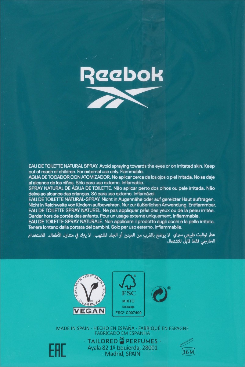 slide 2 of 9, Reebok Cool Your Body Natural Spray 3.4 fl oz, 3.40 fl oz
