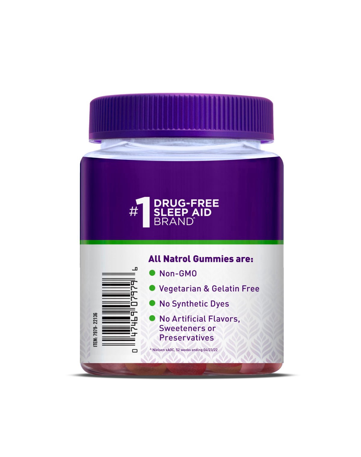 slide 12 of 13, Natrol MelatoninMax Sleep Aid Gummy, 10mg per Gummy, Maximum Strength for Better Sleep, 10mg, 80 Blueberry Flavored Gummies, 10mg, 80 ct