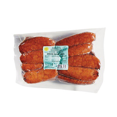 slide 1 of 1, Beasley's Smokehouse Green Onion Smoked Sausage Links - Family Pack, 40 oz