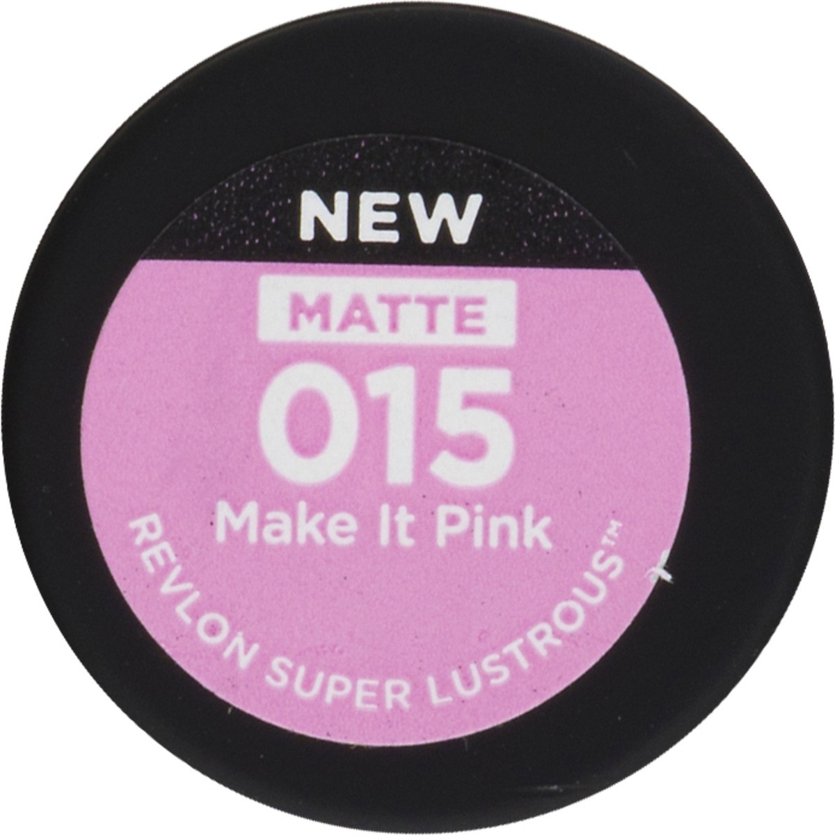 slide 3 of 9, Revlon Super Lustrous Lipstick The Luscious Mattes - 015 Make It Pink, 0.15 oz