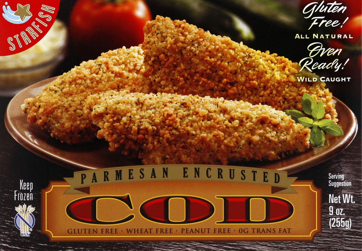 slide 1 of 4, Starfish Cod 9 oz, 9 oz