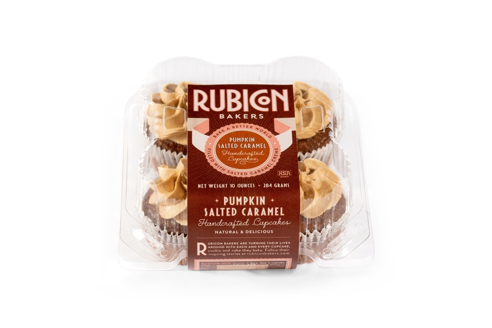 slide 1 of 1, Rubicon Cupcakes Pumpkin Salted Caramel, 10 oz