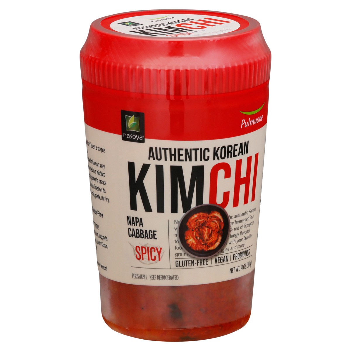 slide 10 of 13, Nasoya Spicy Napa Cabbage Kimchi 14 oz, 14 oz